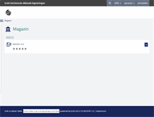 Tablet Screenshot of elearning.hs-albsig.de
